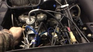 Работа двигателя снегохода РЫСЬ УМПО 119