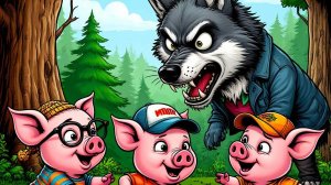 Три поросенка