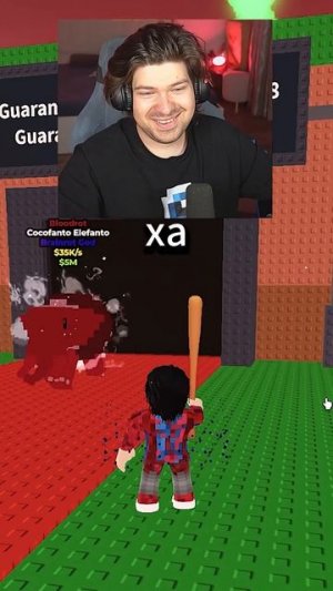 Sammy Заспавнил 250м/с Strawberry Elephant Брейнрот  | Фиксай #shorts