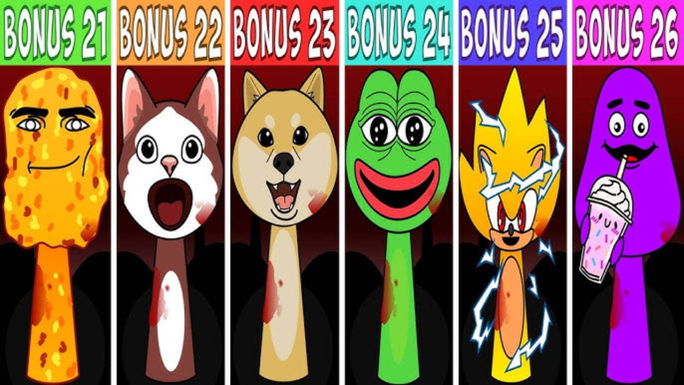 EVERY NEW OC BONUS Characters From Sprunki Wenda Treatment смотреть онлайн