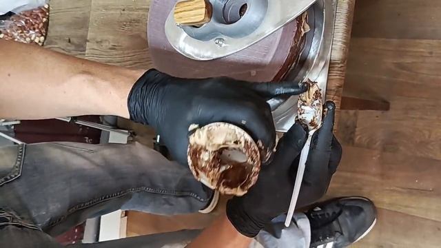 Мельница для урбеча жерновая ручная очистка жернова смотреть онлайн