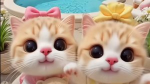 Весёлое видео про котиков для детей