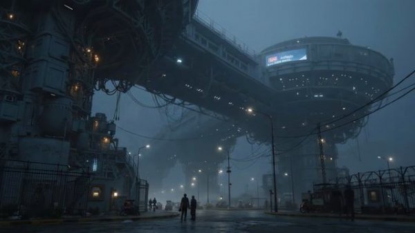 Relaxing Sci-Fi Music | Cinematic Future City Ambiance & Space Chill Beats 🌌