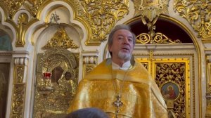 Проповедь протоиерея Иоанна Барсукова в Неделю 22-ю по Пятидесятнице
