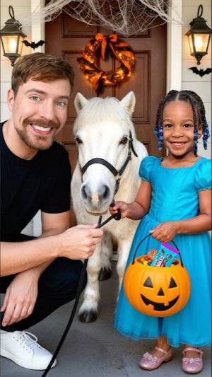 Дарю Всё Более Странные Подарки на Хэллоуин (Мистер Бист | Mr Beast)