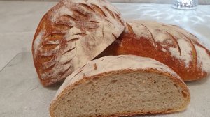 Вкусный и полезный хлеб на ржаной закваске Хлеб счастья.🤓