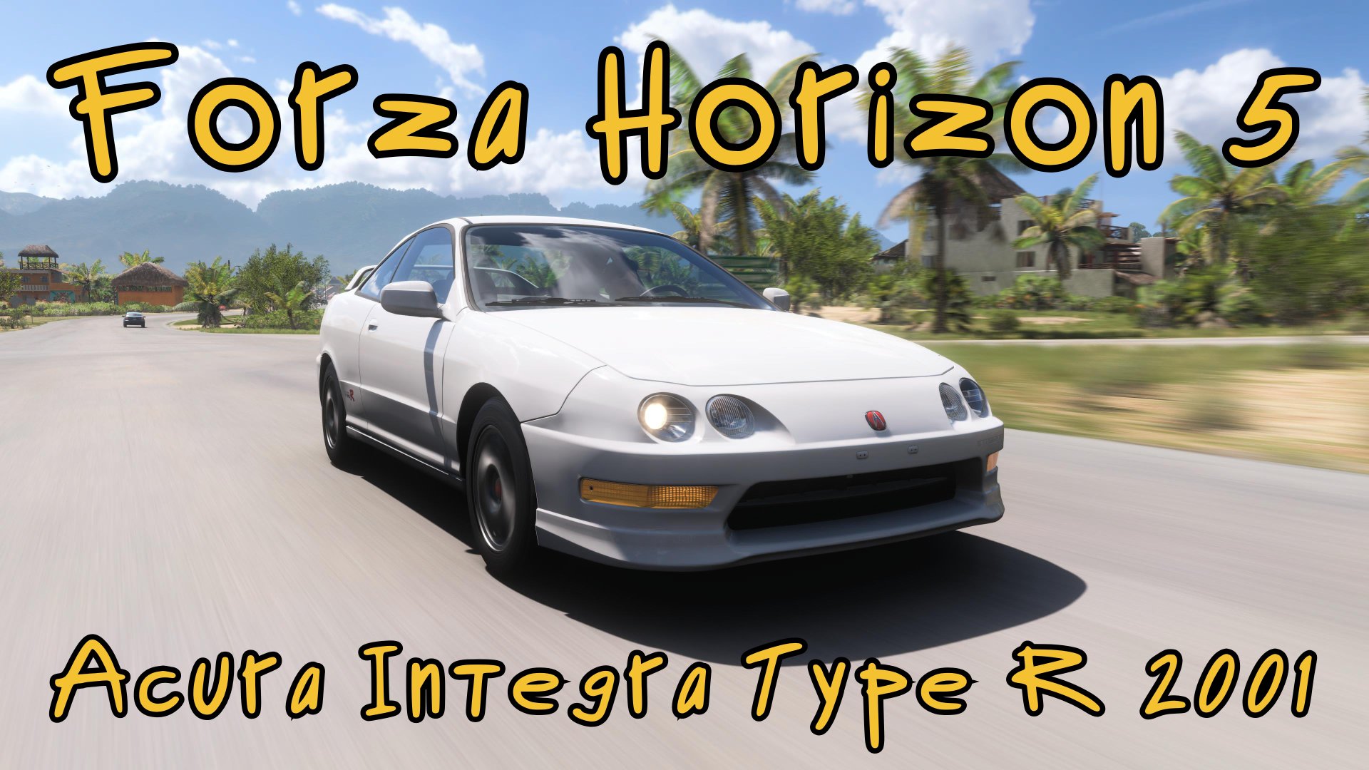 Acura Integra Type R 2001 — японский шедевр скорости в мире Forza Horizon 5 🌍⚡️ смотреть онлайн
