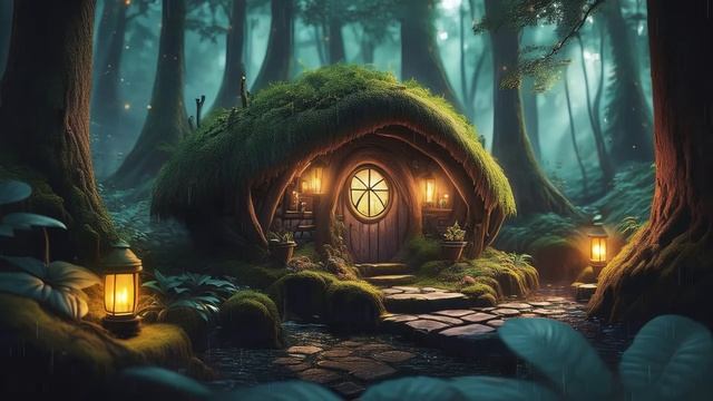 Дом гнома - Нежная музыка для сна, фоновая музыка для отдыха и расслабления смотреть онлайн