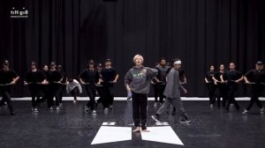 Bts- on dance practice mirrored