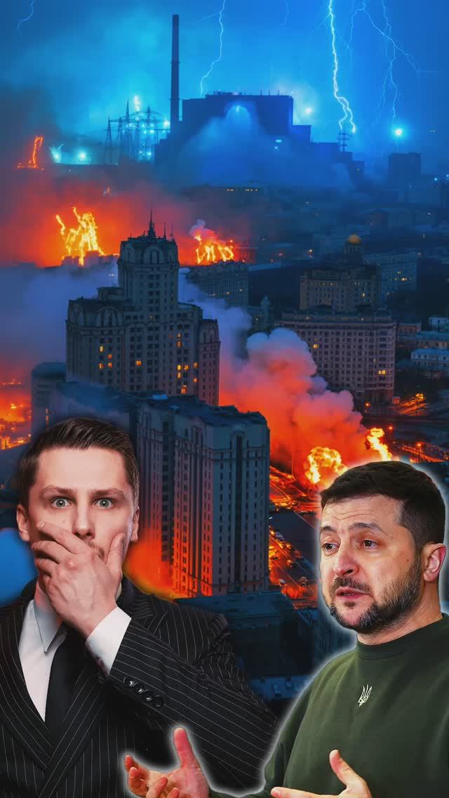 РФ разбомбила все станции! Киев обесточен смотреть онлайн