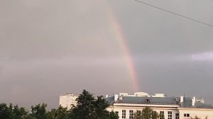 Уникальный момент: Свечение перед ударом молнии