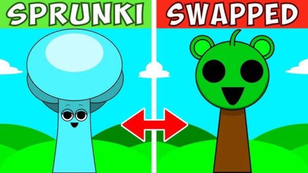 Incredibox Sprunki Phase 1 But Swapped 5