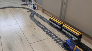 обзор на мой новый lego поезд 🚆 🚆 🚆 часть первая !!!