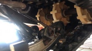 Снегоход РЫСЬ, разница задних подвесок 113 и 119