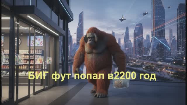 Путешествие Биг фут в 2200г на машине ВРЕМЕНИ смотреть онлайн