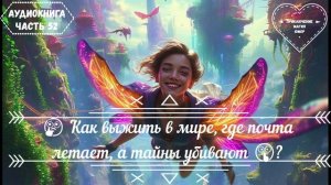 🎧 АУДИОКНИГА ПОЛНОСТЬЮ 🤔Как выжить в мире, где почта летает, а тайны убивают🤫? Фэнтези для Вас🌹