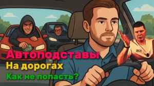 Автоподставы на дорогах. Как не попасть?