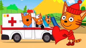 ТРИ КОТА - КАРАМЕЛЬКА КОМПОТ И КОРЖИК ВРАЧИ - ТРИ КОТА