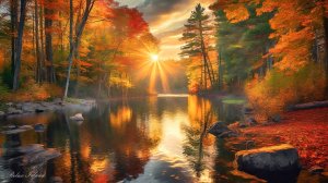 ОСЕННЯЯ ЛЕГКАЯ МУЗЫКА ДЛЯ РЕЛАКСАЦИИ 🎵 ФОНОВАЯ УСПОКАИВАЮЩАЯ МУЗЫКА ДЛЯ СНА 🎵 МУЗЫКА ДЛЯ ДУШИ