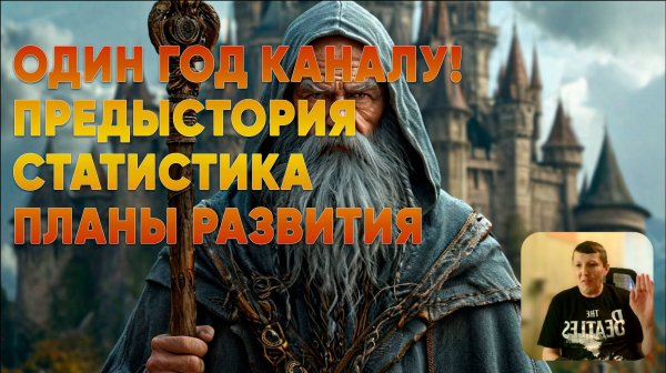 1 год каналу!🍻Предыстория, статистика, планы