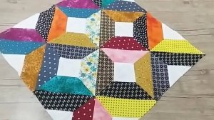 Простые квадратные блоки - простой проект для лоскутного одеяла для начинающих