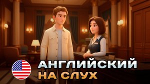 ПРОСТОЙ диалог на слух (A1-A2): В отеле | Английский на слух 🎧