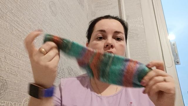 Новые работы. 3 пары вязаных носков, обзор новой красивой пряжи