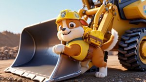 🐶 Крепыш - Наш Сильный Друг! Веселая Песенка про «Щенячий Патруль» для Детей!