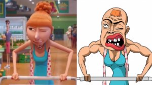 Гадкий Я 4 — Подборка забавных мемов и рисунков / Despicable Me 4 - A collection of funny memes