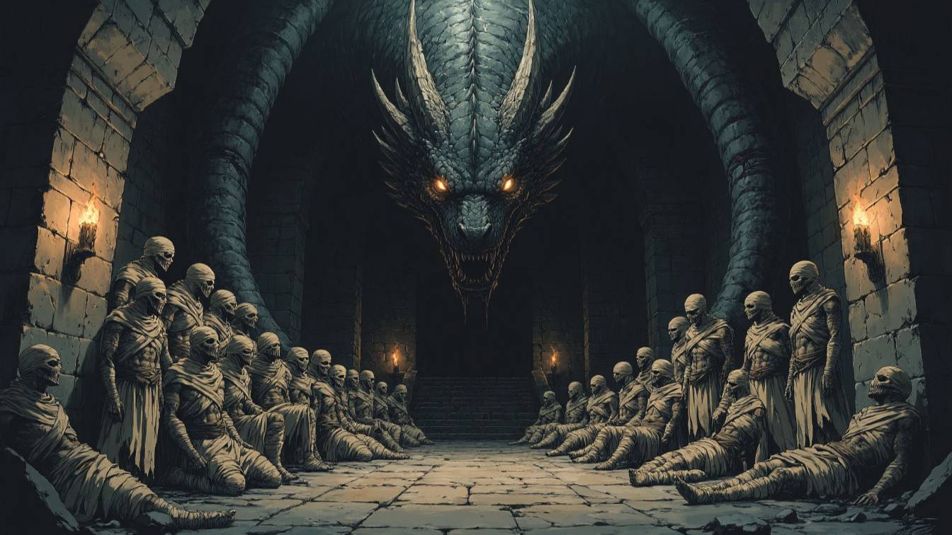 Snake Eyes Dungeon МНОГО МУМИЙ + НОВЫЙ АРТЕФАКТ И СНОВА СЕКРЕТНЫЙ БОСС #11