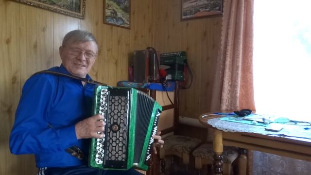 Вспомним ЧЕЛОВЕКА и его прекрасную игру 1. Марийский наигрыш на баяне. Видео Василия Хайбуллина смотреть онлайн