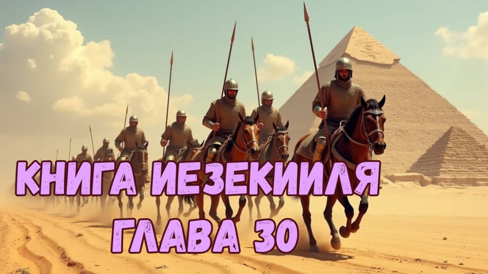 Иезекииль 30 смотреть онлайн