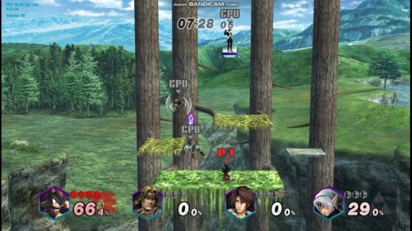 SUPER SMASH REX - Shadow vs Squall vs Simon vs Fierce Deity
