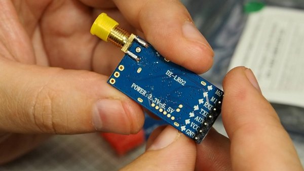 LoRa модуль DX-LR02 900T22D. UART, AT команды и прочие плюшки