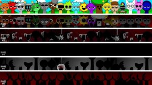 спрунки все персонажи микс фаза 1 против фаза 2,3,4,5,6 и весь микс