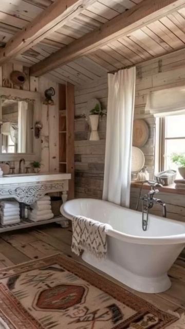 Дизайн в срубе своими руками.