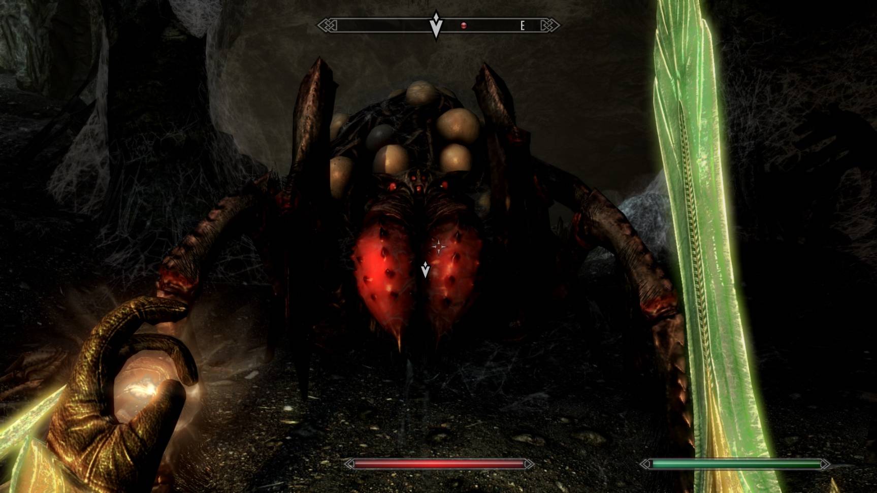 ОГРОМНАЯ ПАУЧИХА Ϟ The Elder Scrolls 5: Skyrim Anniversary edition #12