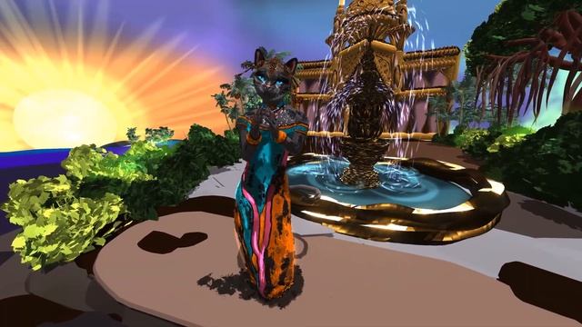 The Rooster and The Cat. Jataka Tale [4/8] Illustrated in Virtual Reality смотреть онлайн