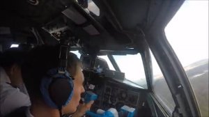 Полёт на Як-40 из Минска.