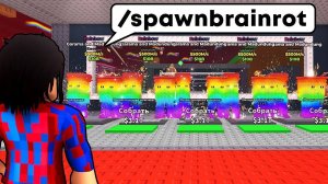 РАЗРАБОТЧИК Steal a Brainrot Дал Мне АДМИН КОМАНДЫ..