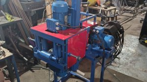 4-х сторонний станок для зачистки профильных труб от ржавчины - SHMEL Т4 4.4 кВт 380В