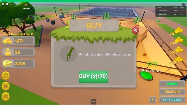 Я ВЛАДЕЮ НЕОБЫЧНЫМ ЗООПАРКОМ! ПОСТРОИЛ ЗООПАРК С ДИНОЗАВРАМИ! СИМУЛЯТОР ЗООПАРКА В ROBLOX смотреть онлайн