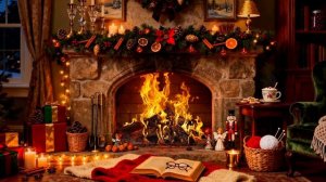 Уютный Фон с Камином. Тёплая Атмосфера для вашего дома.