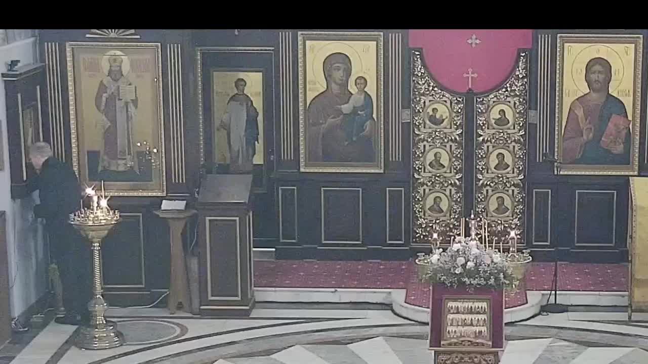 10.11.2025 Божественная Литургия. Понедельник. Седмица 23-я по Пятидесятнице. смотреть онлайн