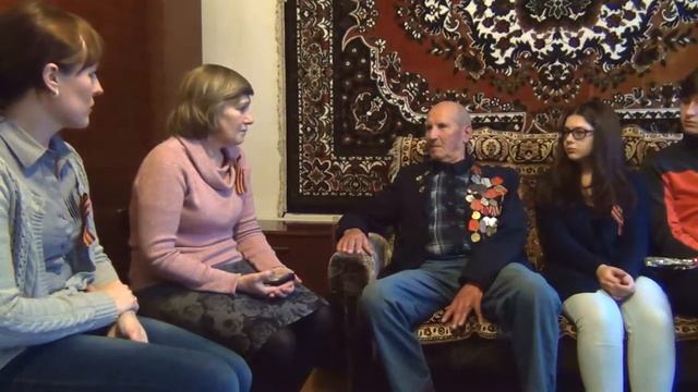 Наш ветеран Крюков Виктор Андреевич смотреть онлайн