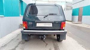 Фаркоп для Нива Легенд, легкосёъмный шар под квадрат