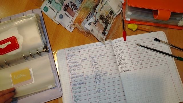 Распределение по конвертам #38  