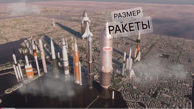 Сравнение размеров ракет смотреть онлайн
