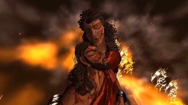Джатака. Бык и Птица: Сказание о Воскресшей Любви [8/8] Иллюстрации в Виртуальной Реальности. смотреть онлайн