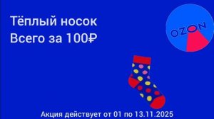 реклама озон 01-13.11.2025